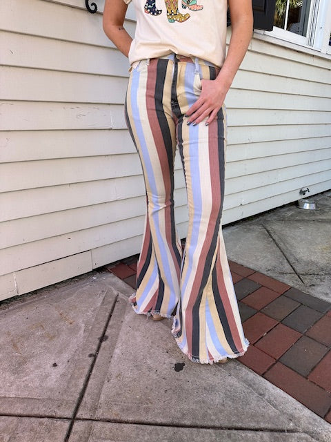 Fun fashion flare pants