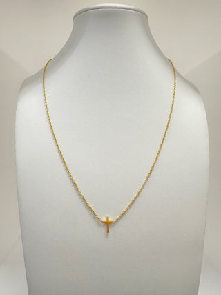 Abigail South Necklace- Cross