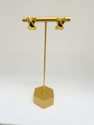 Abigail South Earrings- X marks the spot